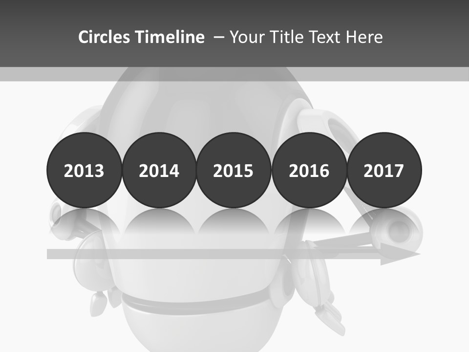 Robot Eyes People PowerPoint Template