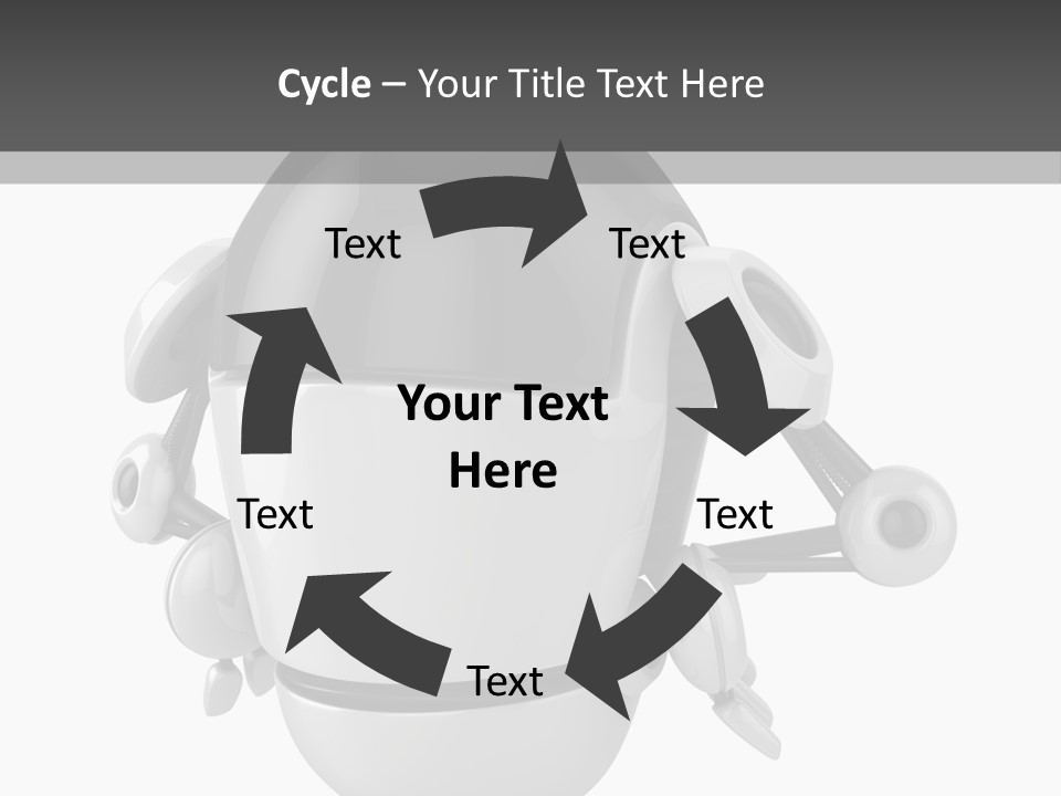Robot Eyes People PowerPoint Template