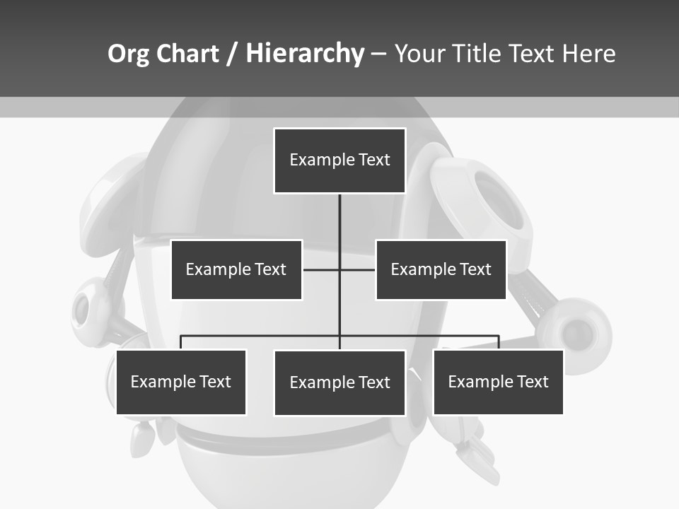 Robot Eyes People PowerPoint Template
