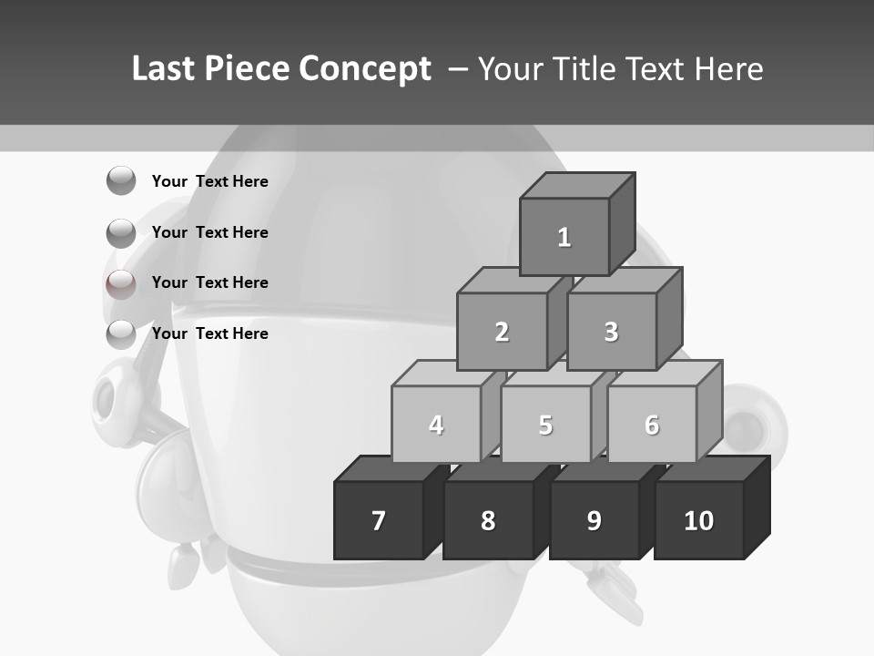 Robot Eyes People PowerPoint Template