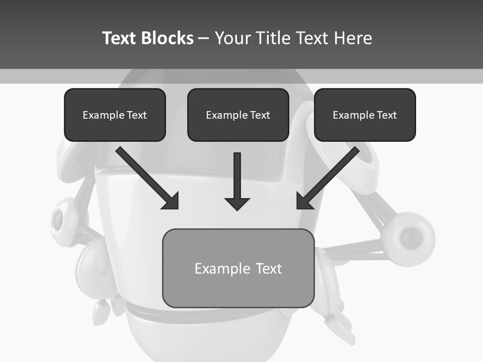 Robot Eyes People PowerPoint Template