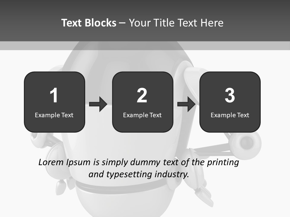 Robot Eyes People PowerPoint Template