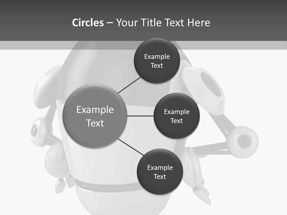 Robot Eyes People PowerPoint Template