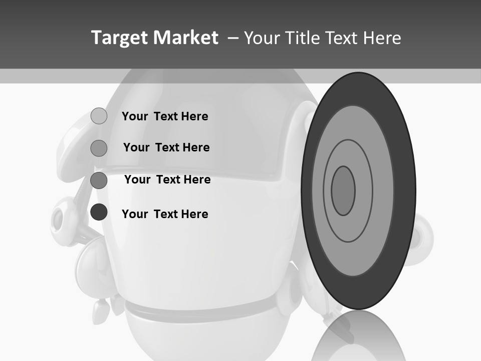 Robot Eyes People PowerPoint Template