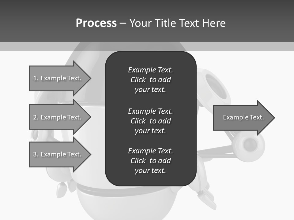 Robot Eyes People PowerPoint Template