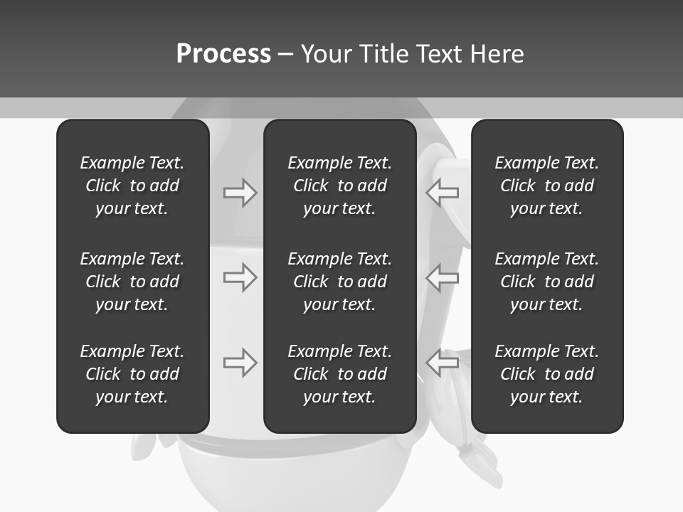 Robot Eyes People PowerPoint Template