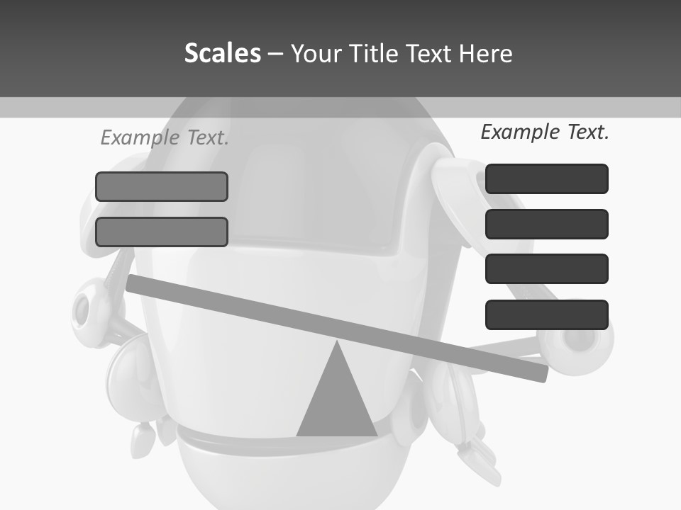 Robot Eyes People PowerPoint Template