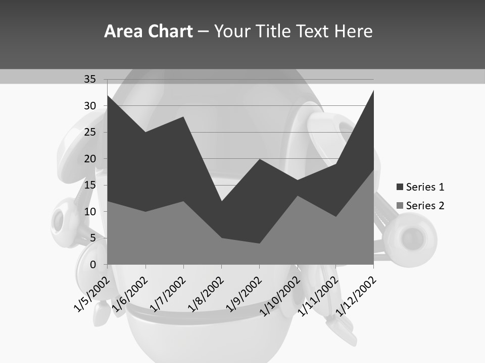 Robot Eyes People PowerPoint Template