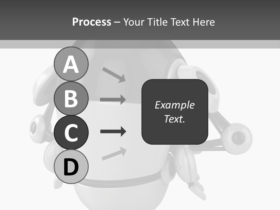 Robot Eyes People PowerPoint Template