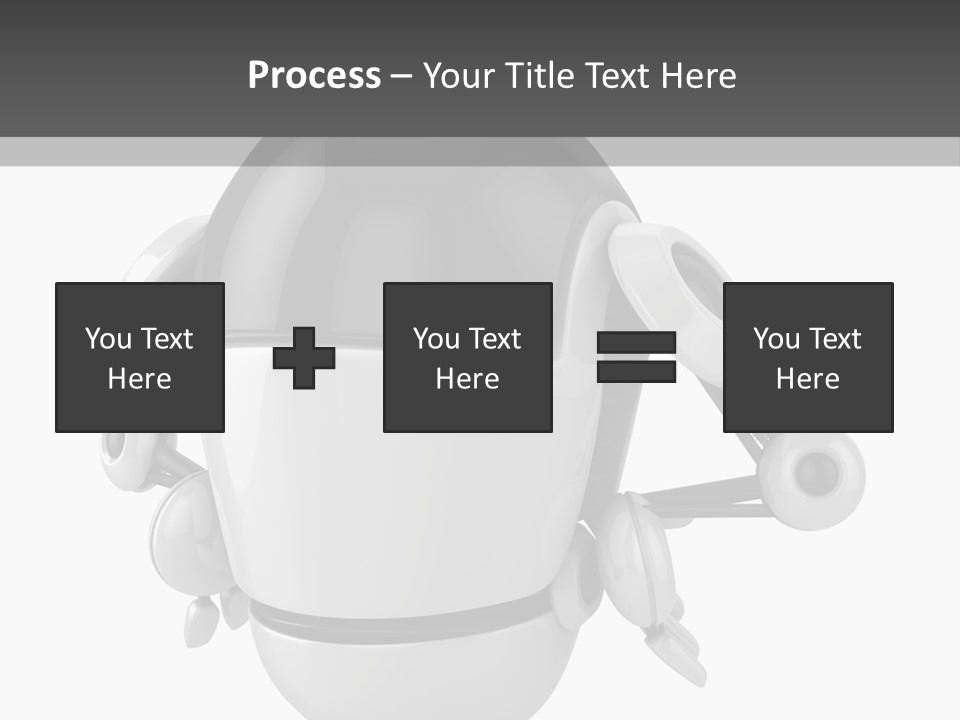 Robot Eyes People PowerPoint Template