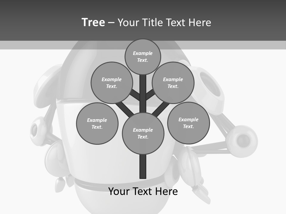 Robot Eyes People PowerPoint Template