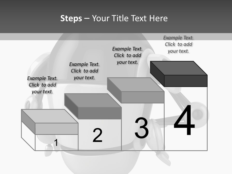 Robot Eyes People PowerPoint Template
