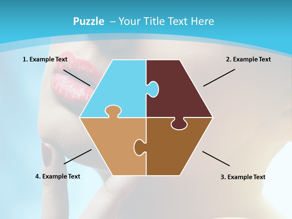 Beauty Sexy Human PowerPoint Template