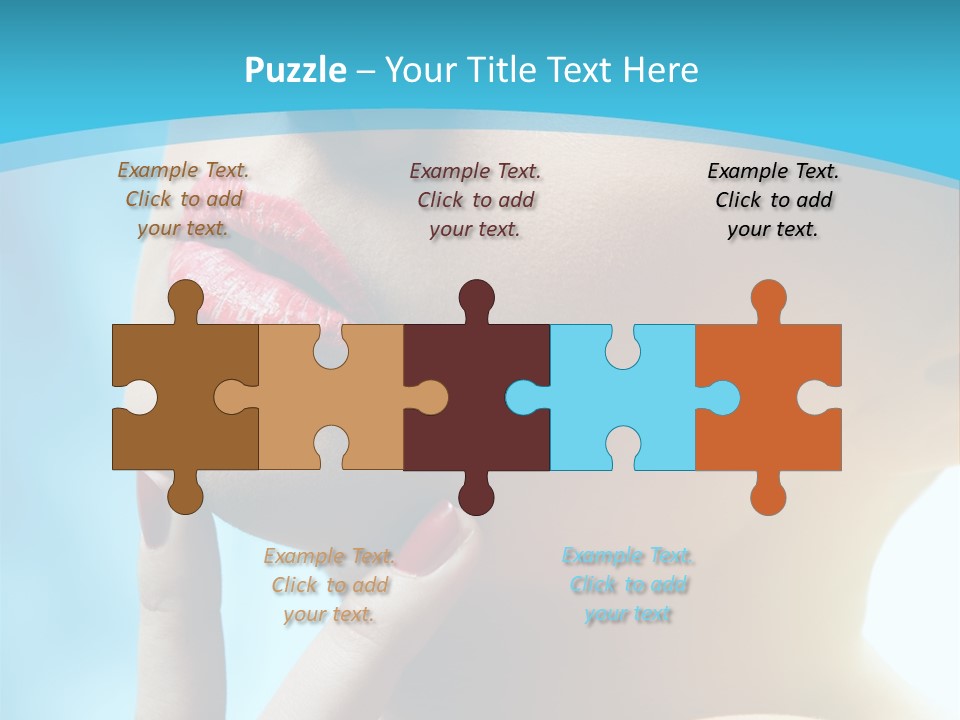 Beauty Sexy Human PowerPoint Template