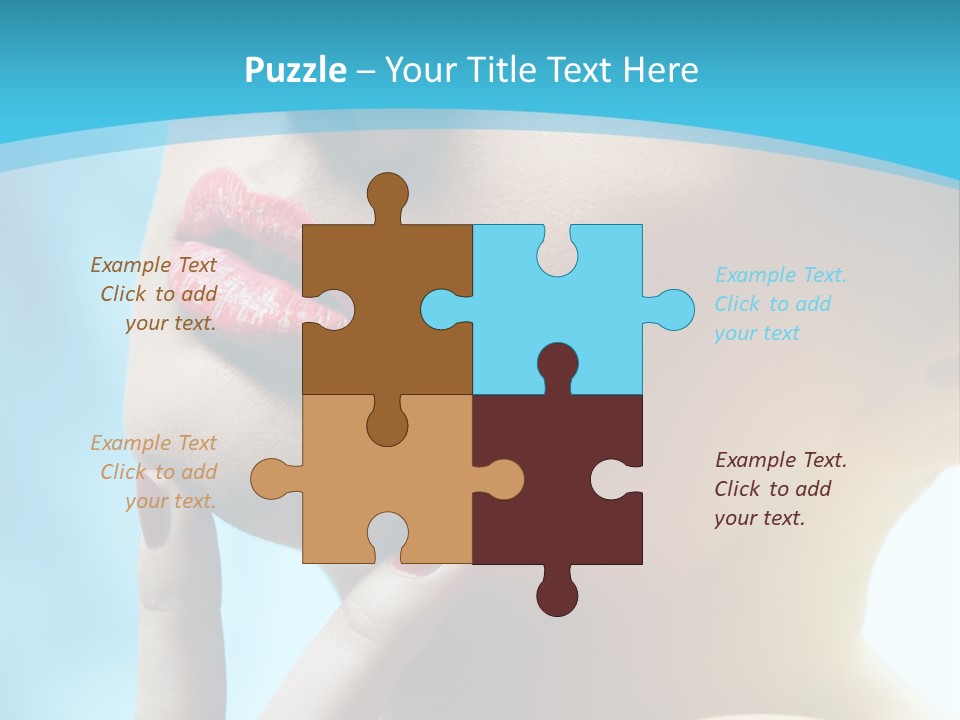 Beauty Sexy Human PowerPoint Template