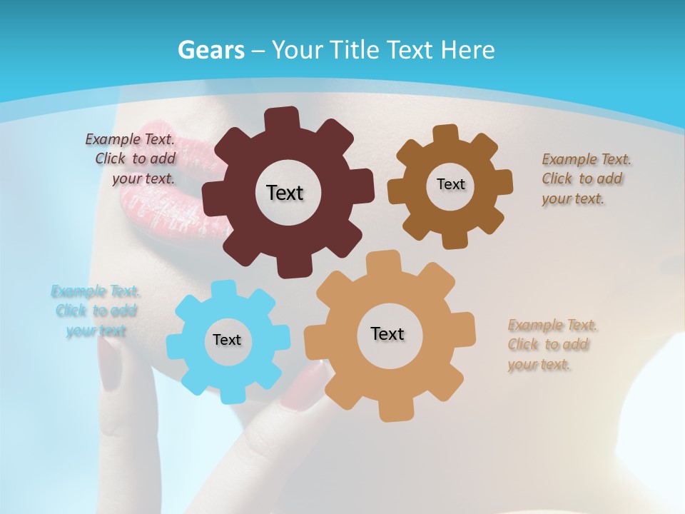 Beauty Sexy Human PowerPoint Template