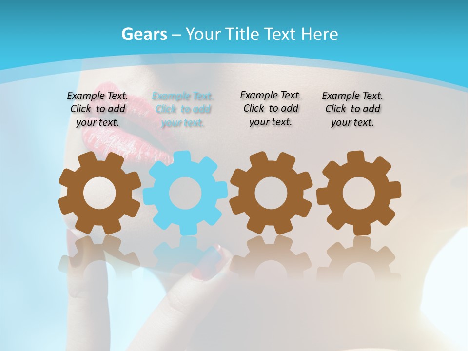 Beauty Sexy Human PowerPoint Template