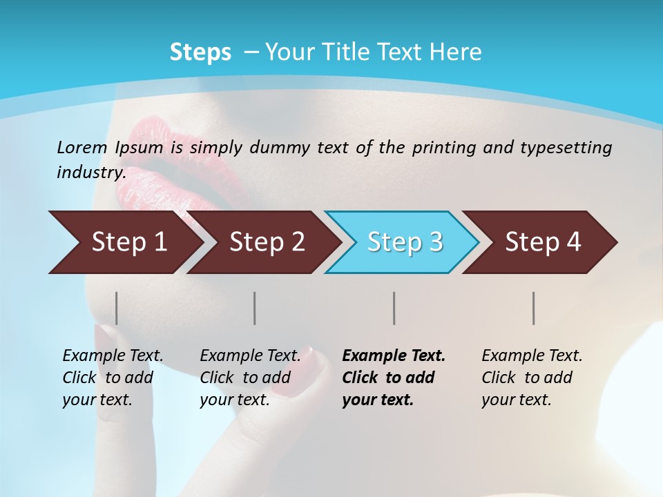 Beauty Sexy Human PowerPoint Template