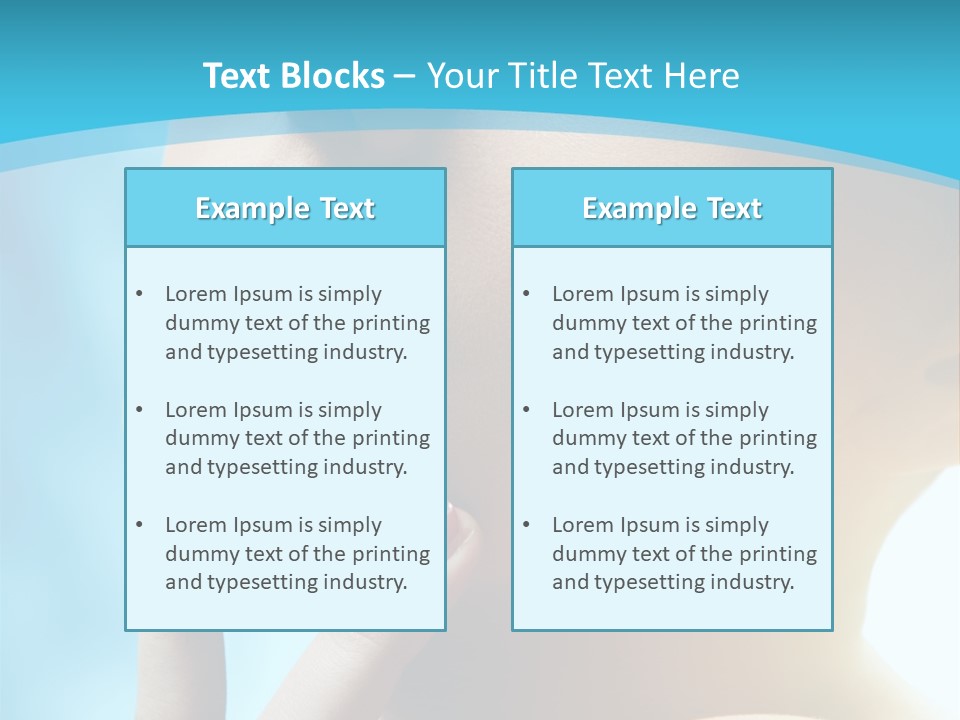 Beauty Sexy Human PowerPoint Template