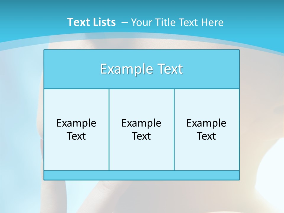 Beauty Sexy Human PowerPoint Template