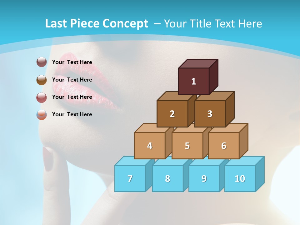 Beauty Sexy Human PowerPoint Template