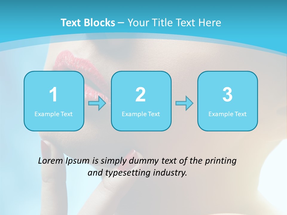 Beauty Sexy Human PowerPoint Template