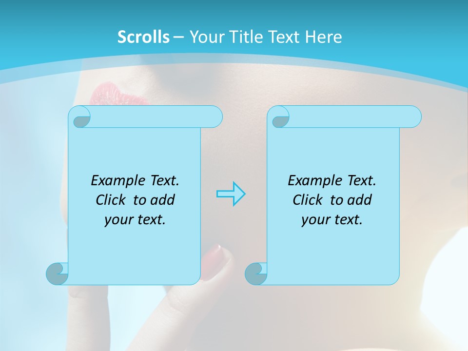 Beauty Sexy Human PowerPoint Template