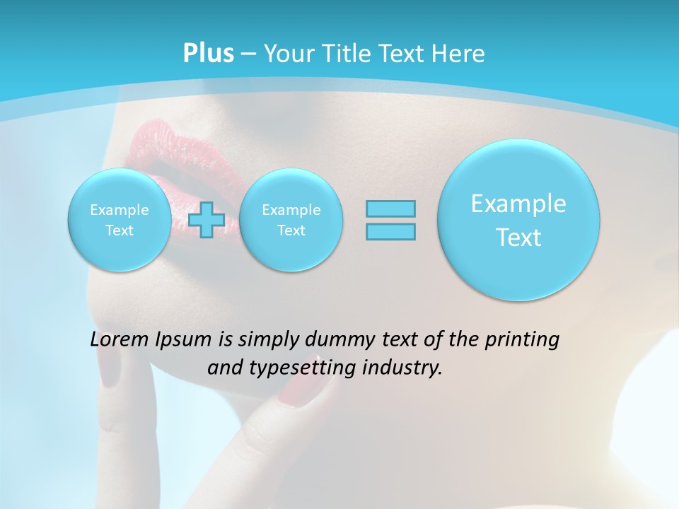 Beauty Sexy Human PowerPoint Template