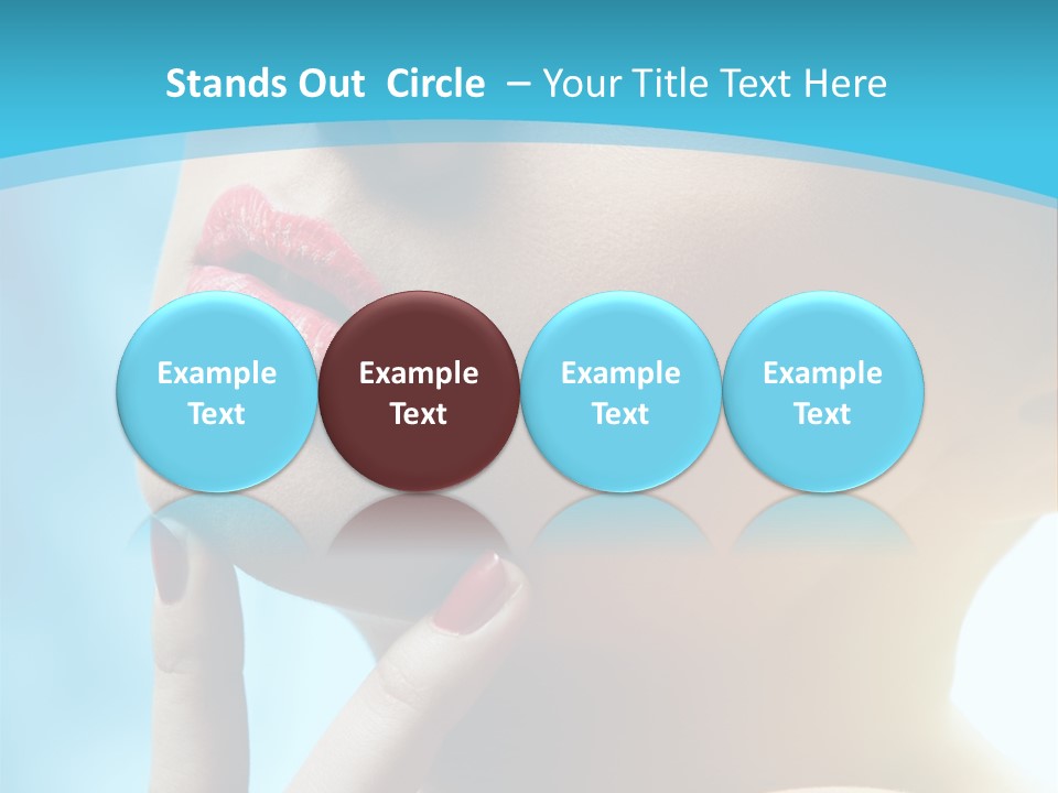 Beauty Sexy Human PowerPoint Template