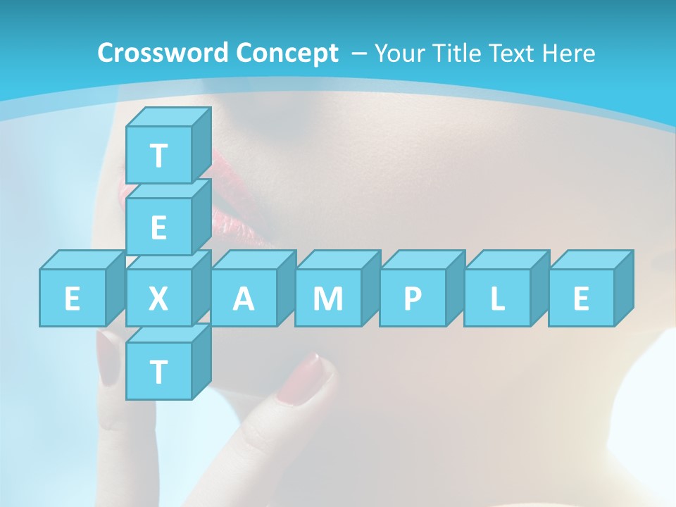 Beauty Sexy Human PowerPoint Template