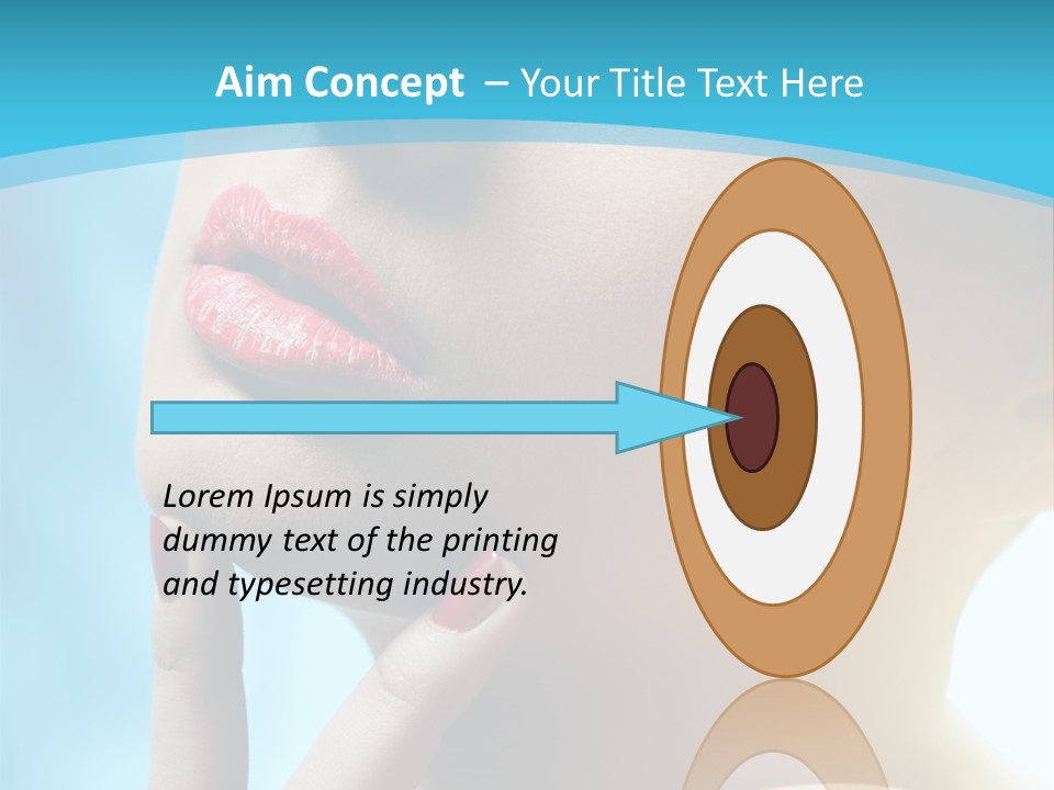 Beauty Sexy Human PowerPoint Template