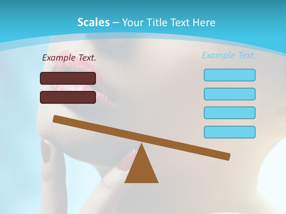 Beauty Sexy Human PowerPoint Template