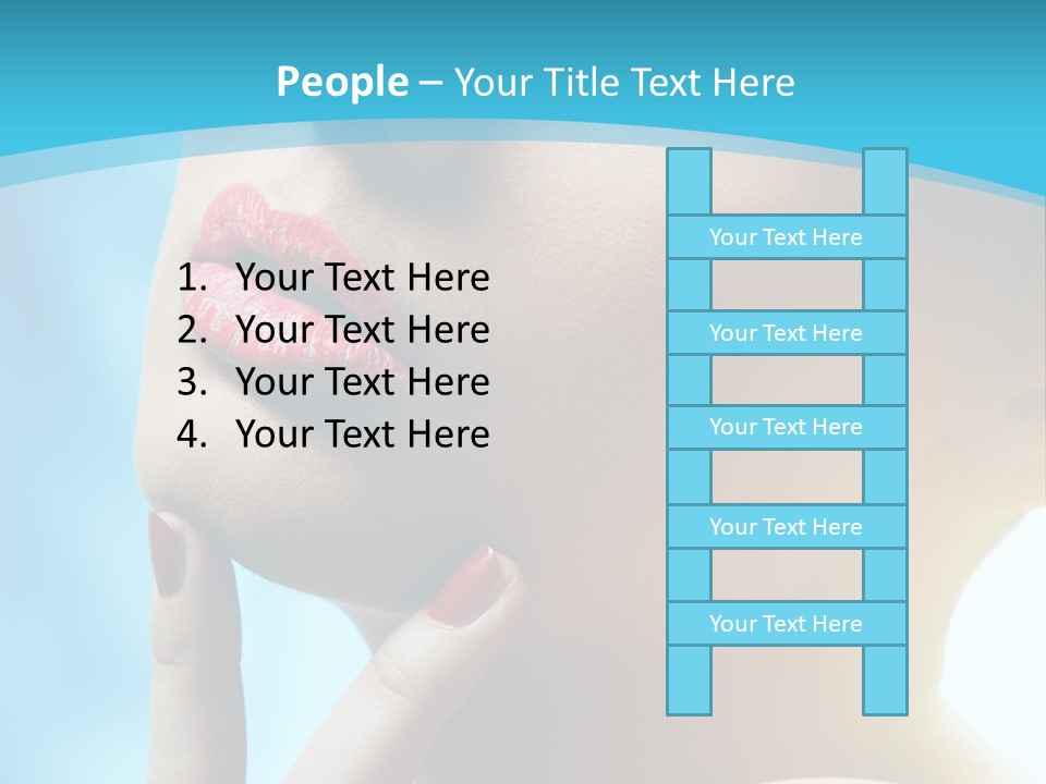 Beauty Sexy Human PowerPoint Template