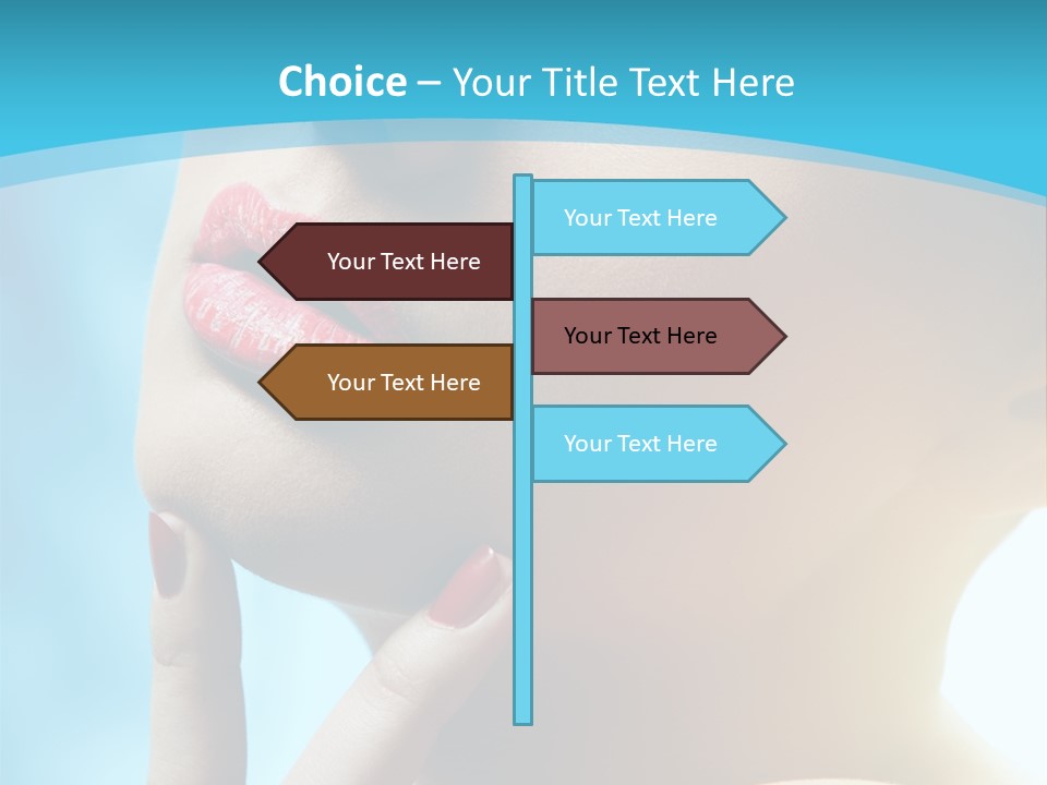 Beauty Sexy Human PowerPoint Template