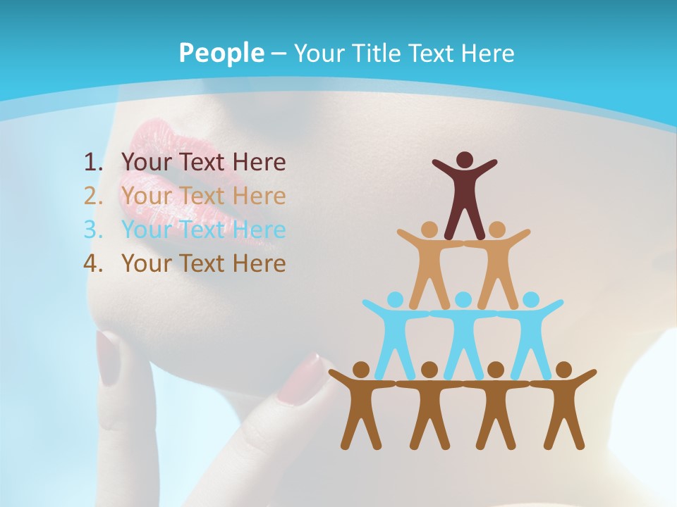 Beauty Sexy Human PowerPoint Template