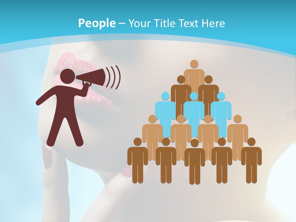 Beauty Sexy Human PowerPoint Template