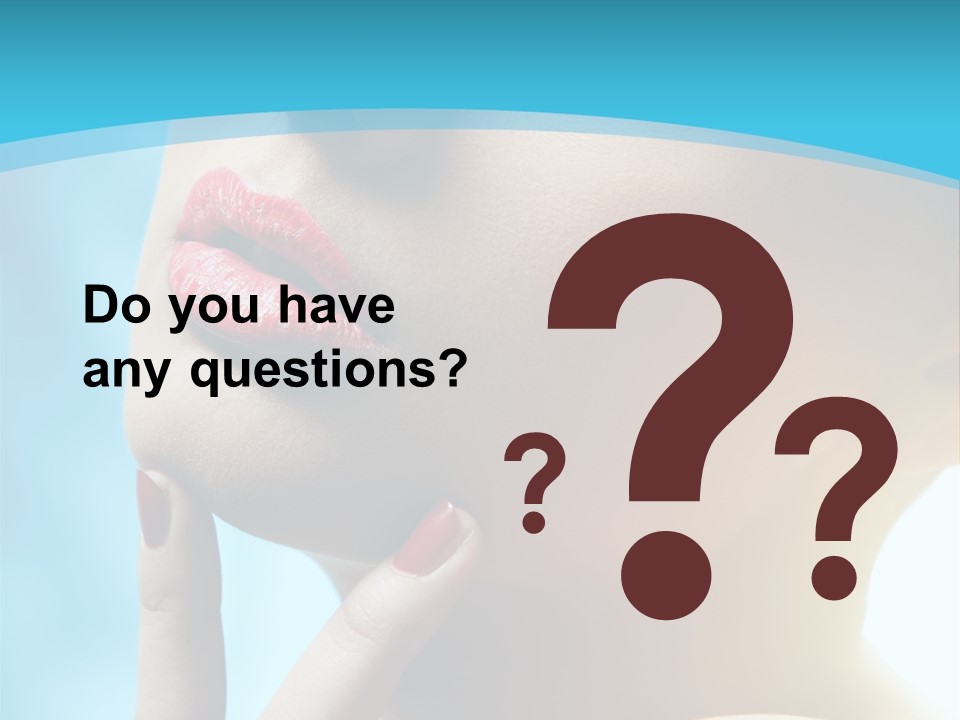 Beauty Sexy Human PowerPoint Template