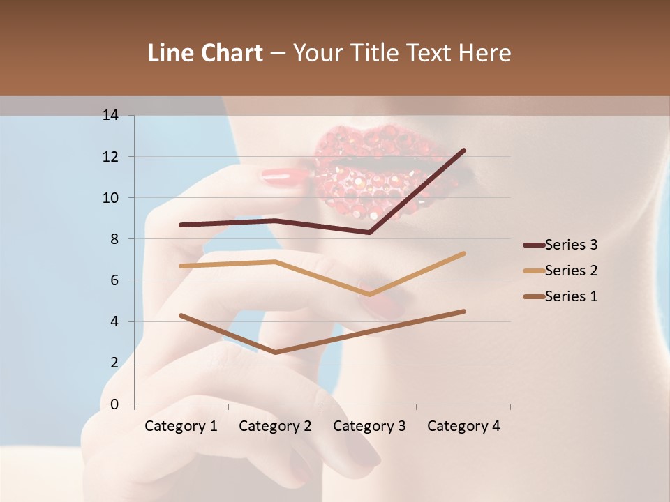 Lifestyle Visage Cute PowerPoint Template