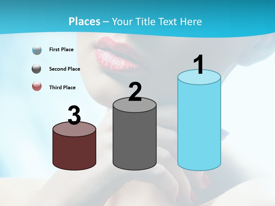 Skin Sweet Portrait PowerPoint Template