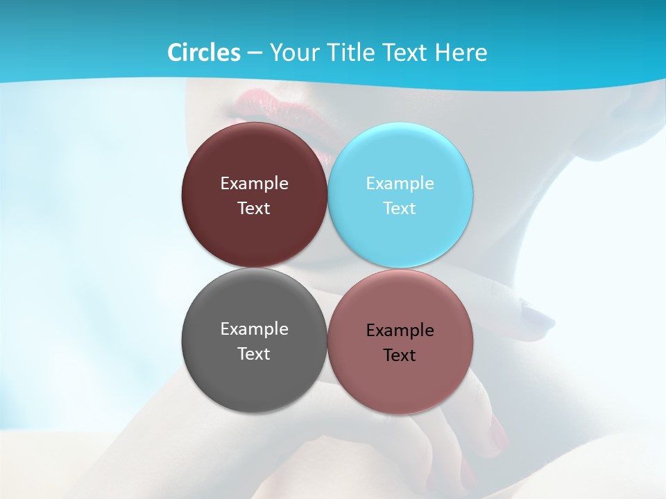 Skin Sweet Portrait PowerPoint Template