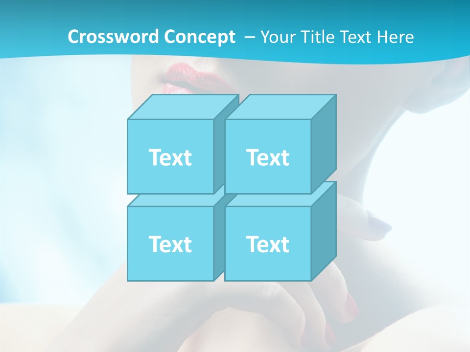 Skin Sweet Portrait PowerPoint Template