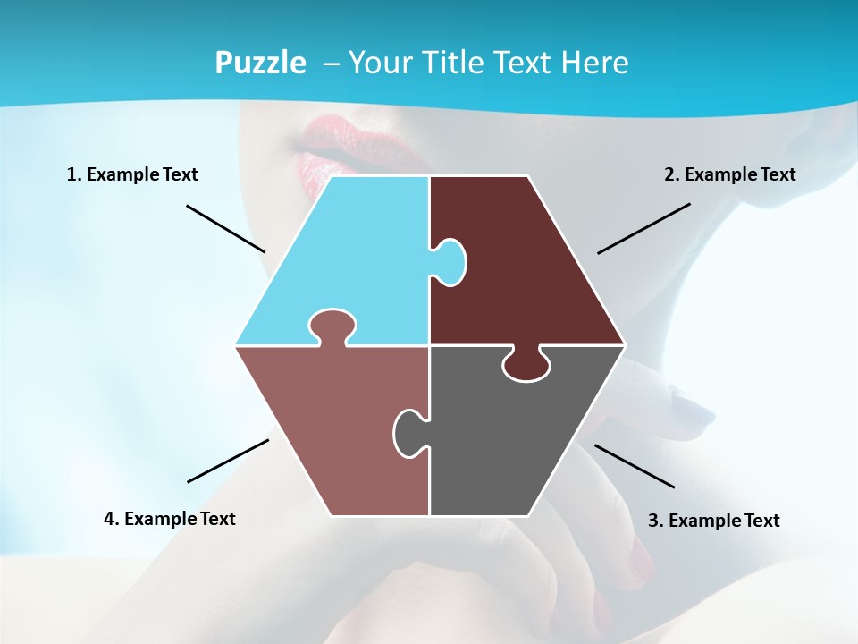 Skin Sweet Portrait PowerPoint Template