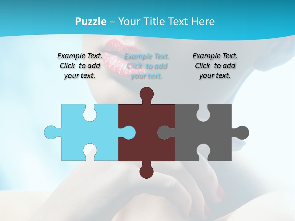 Skin Sweet Portrait PowerPoint Template