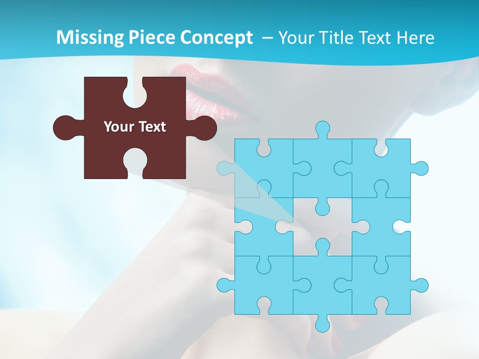 Skin Sweet Portrait PowerPoint Template