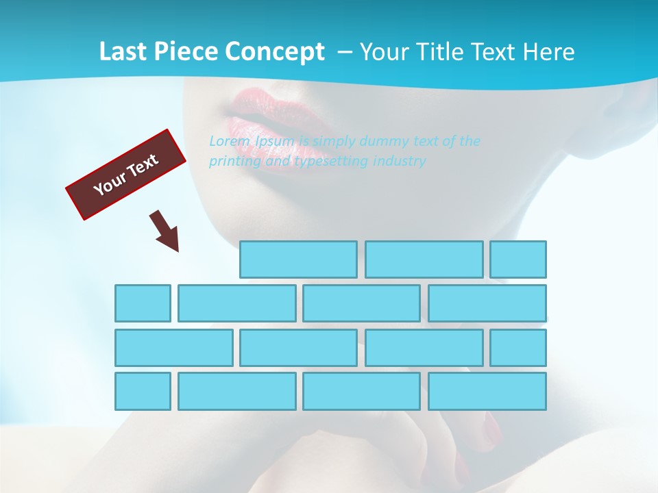 Skin Sweet Portrait PowerPoint Template