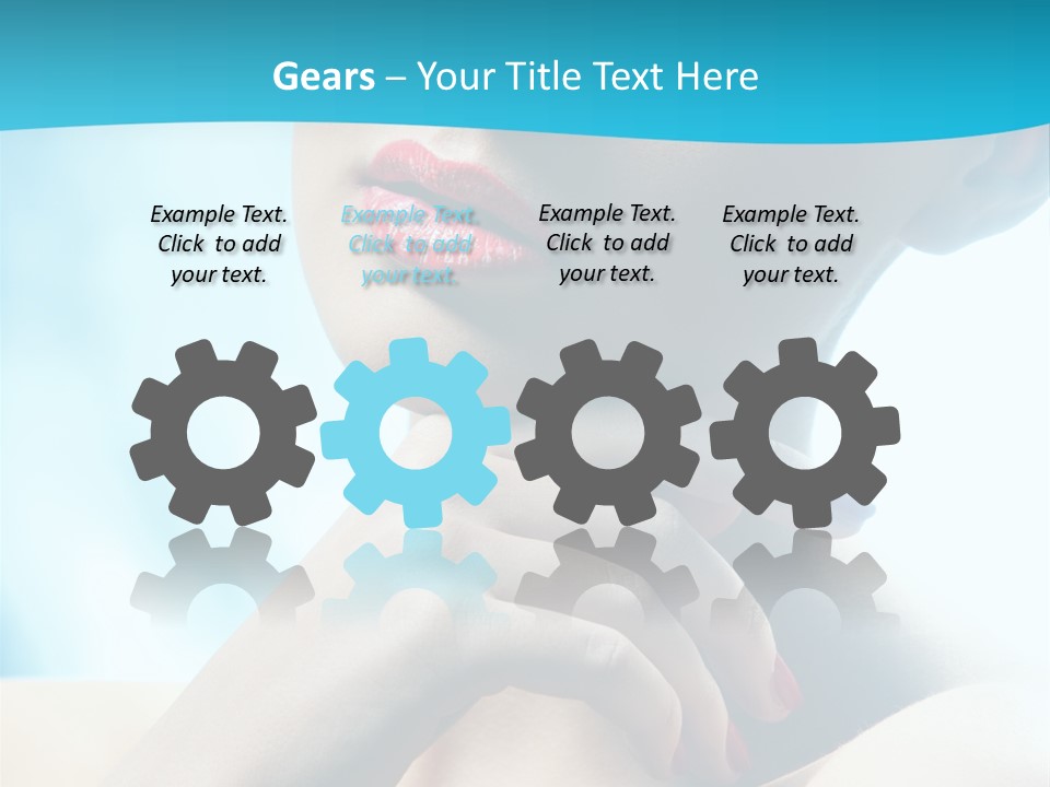 Skin Sweet Portrait PowerPoint Template