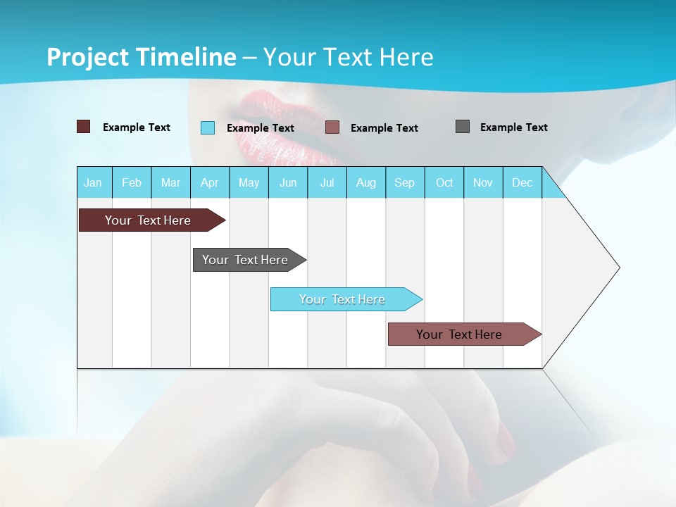 Skin Sweet Portrait PowerPoint Template
