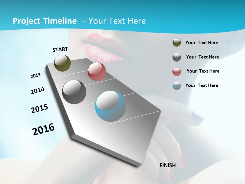Skin Sweet Portrait PowerPoint Template