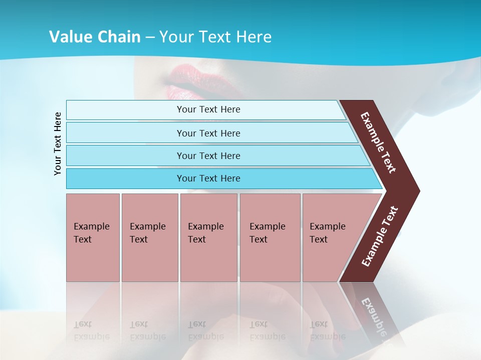 Skin Sweet Portrait PowerPoint Template