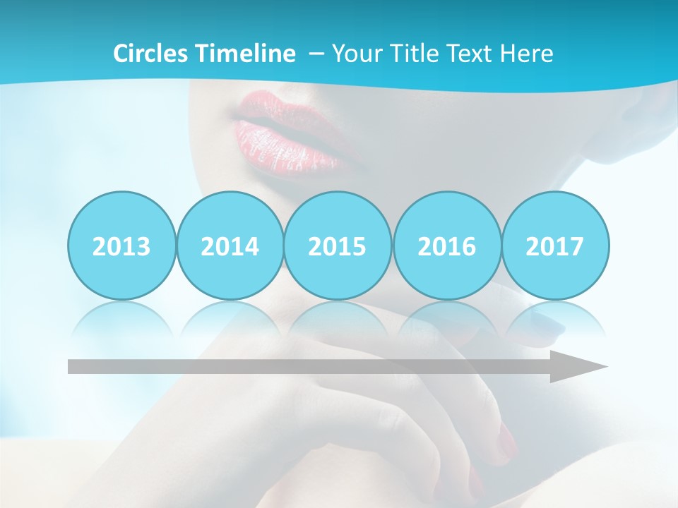 Skin Sweet Portrait PowerPoint Template